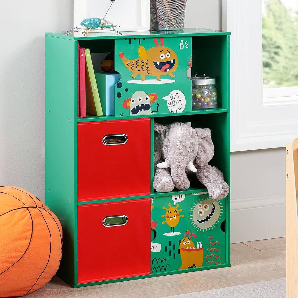 Fabric Cubby Storage Bins,13x13x13 Inches,Cube Organizer Bin Foldable Storage...