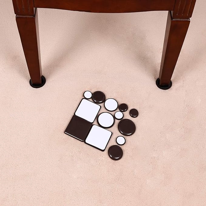 Ezprotekt 16 Pcs Self-Stick Furniture Movers Sliders - Image 7