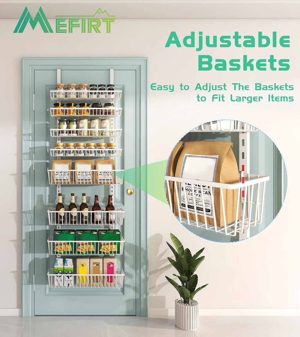 Mefirt Over The Door Pantry Organizer, Pantry Organization and Storage