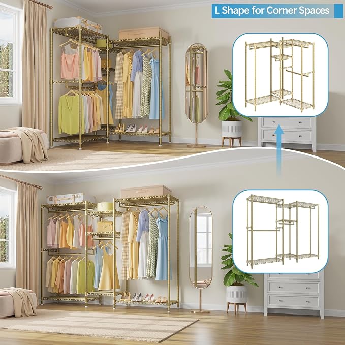 VIPEK Classic V6 Wire Garment Rack Heavy Duty Clothes Rack
