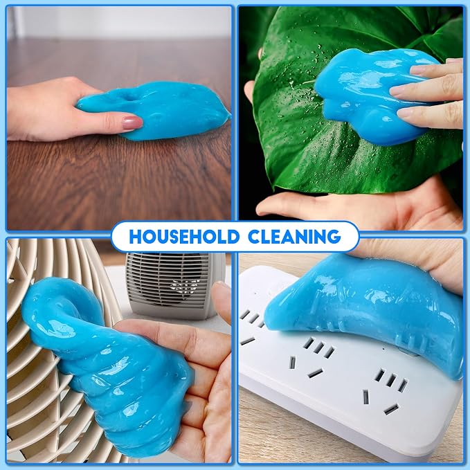 Car Cleaning Gel, 2 Pack Car Cleaning Putty, Universal Auto Deatiling Tools - Image 7