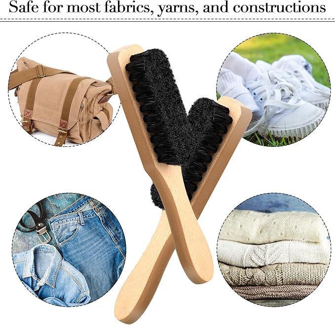3 Pcs Laundry Stain Brush Soft Bristle Brush Velvet Furniture - Image 7