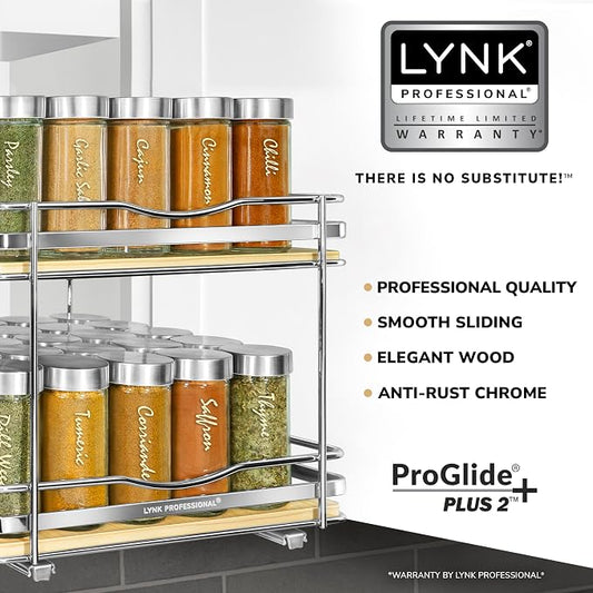 LYNK PROFESSIONAL® Élite™ Pull Out Spice Rack Organizer - Image 2