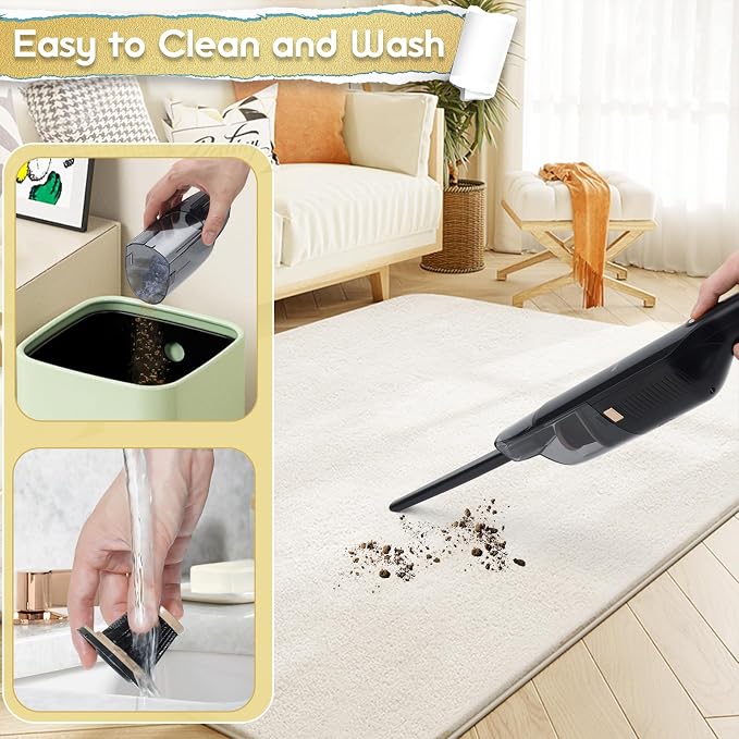 Handheld Vacuum Cordless, High Power Suction, USB Quick Charge, Car Vacuum - Image 7