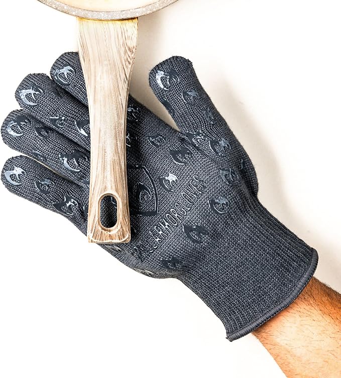 Grill Armor Oven Gloves 932°F Extreme Heat & Cut Resistant Oven Mitts - Image 9
