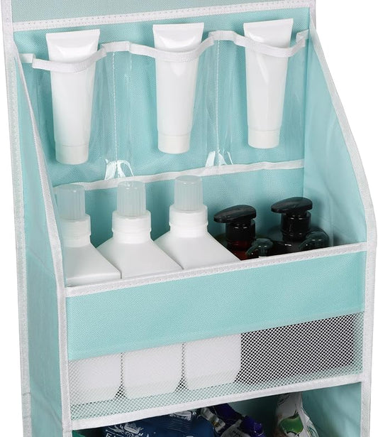 Univivi 6-Shelf Over Door Hanging Organizer Fabric Baby Door Storage - Image 2
