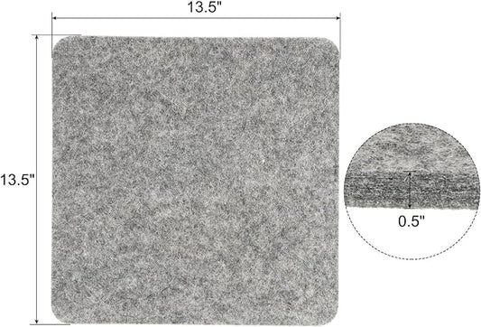 PATIKIL Wool Pressing Mat, 13.5" x 13.5" Wool Ironing Pad Blanket 0.5" - Image 2