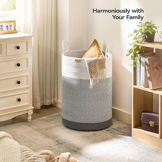 Laundry Hamper 75L, Large Laundry Basket - Image 2