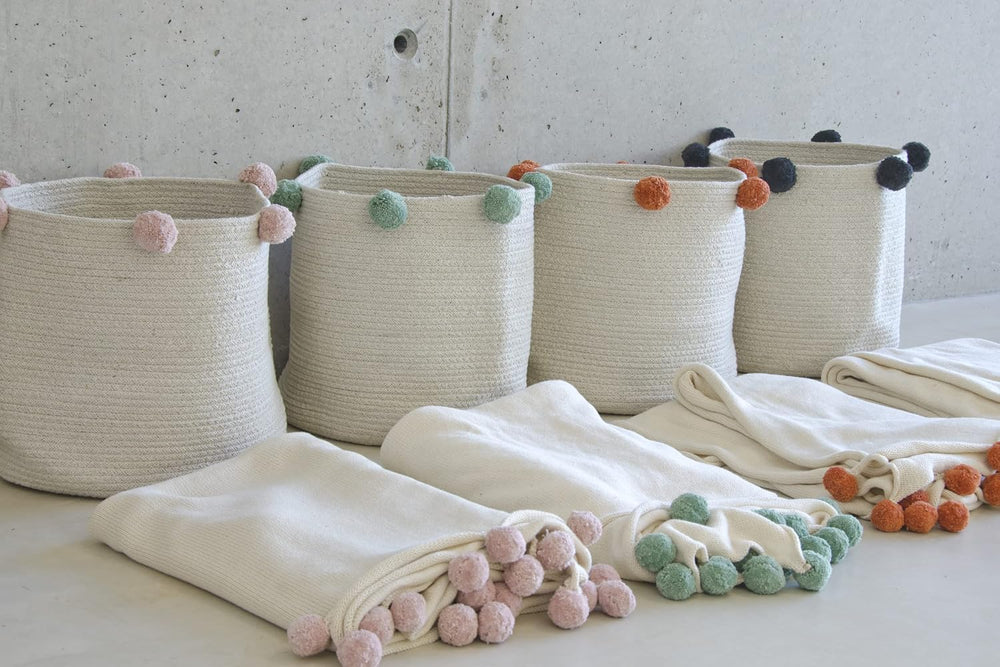 Lorena Canals Basket Bubbly Natural-Nude - 97% cotton, 3% other fibres - 1