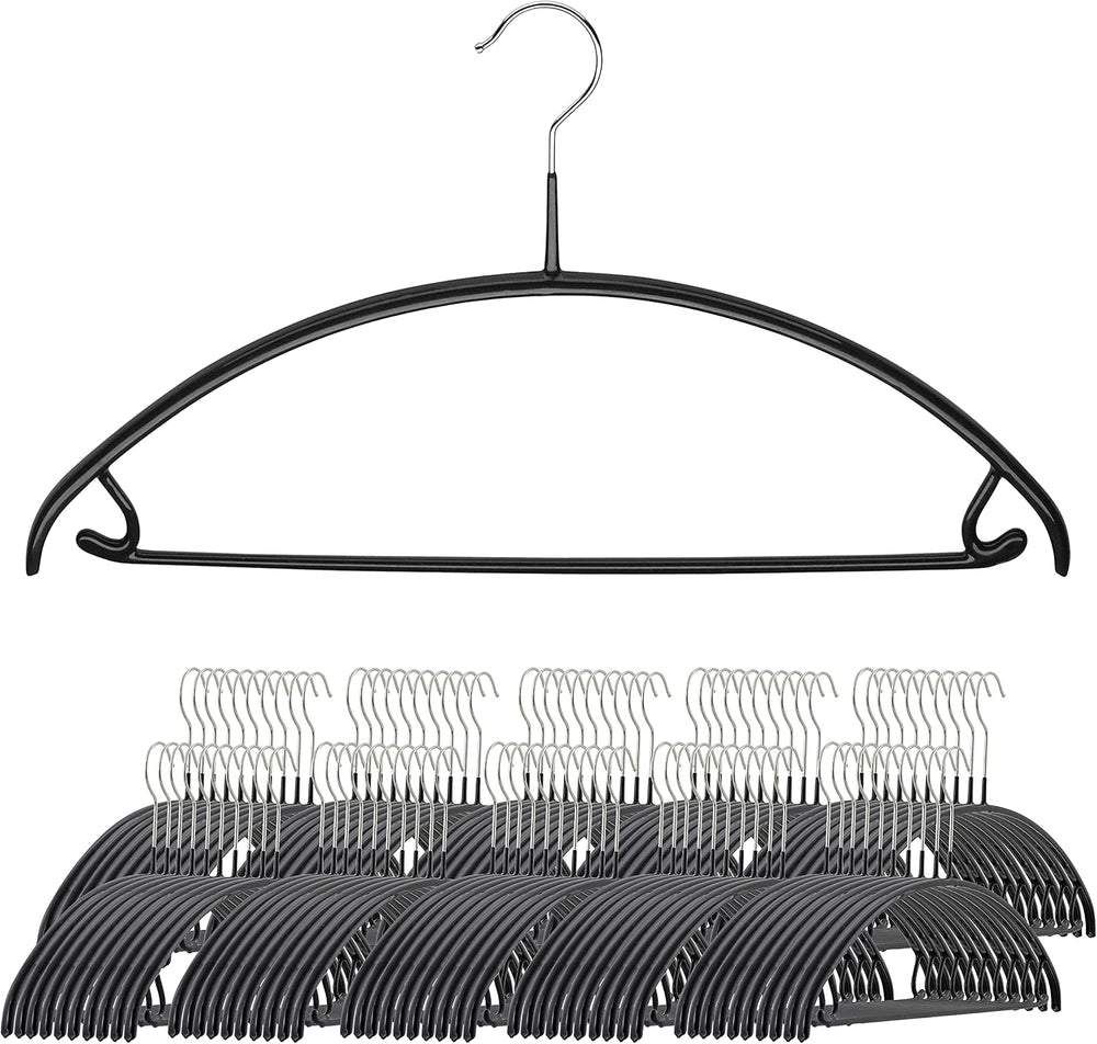 Mawa by Reston Lloyd Non Slip Metal Clothing Hanger, Smooth Shoulder Support ...