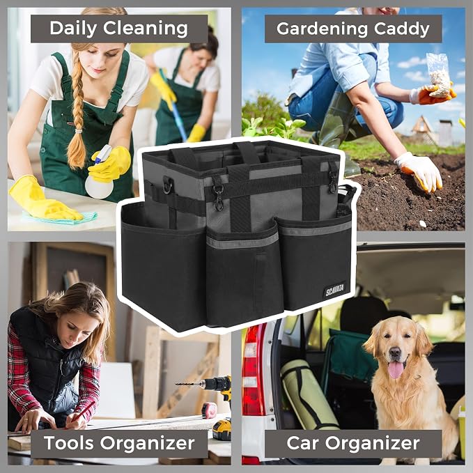 Compact Wearable Cleaning Caddy, Small Cleaning Caddy Supplies Organizer - Image 7