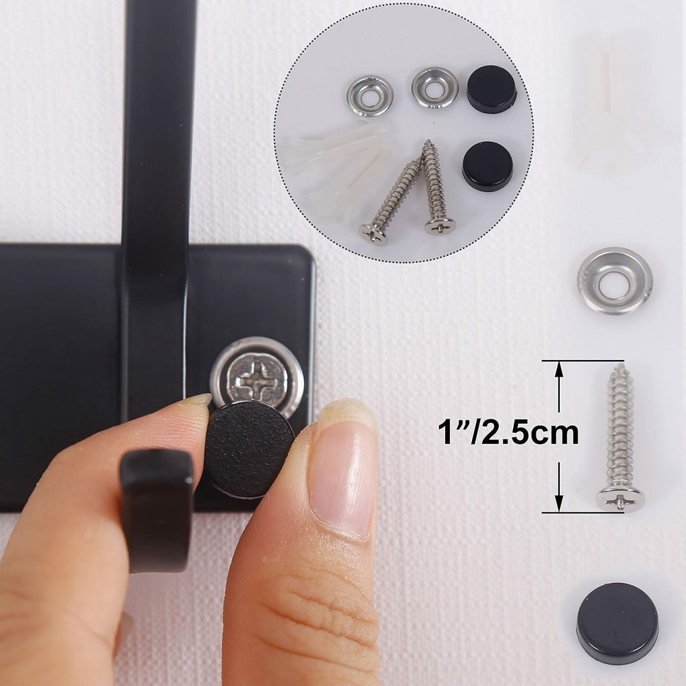 WEBI Coat Rack Wall Mounted,10 Hooks for Hanging Coats,30 Inch Hook Rack Hook...