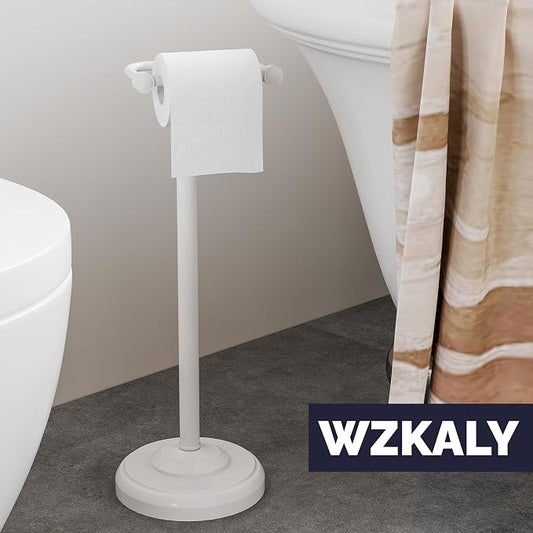 Toilet Paper Holder Stand, Post Pivoting Design & Stable Weighted Base SUS304 - Image 2