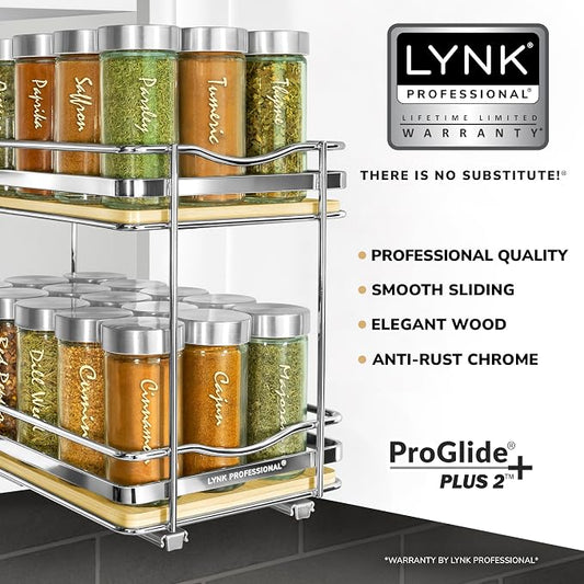 LYNK PROFESSIONAL® Élite™ Pull Out Spice Rack Organizer - Image 2