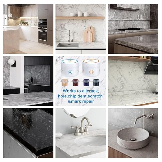 Marble and Granite Repair kit, Quartz Countertop Repair Kit - Image 6