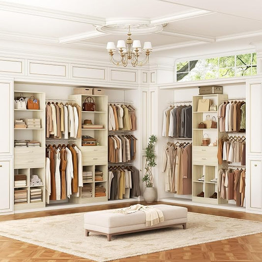 Closet System, 4-8 FT Closet Organizer Tower - Image 2