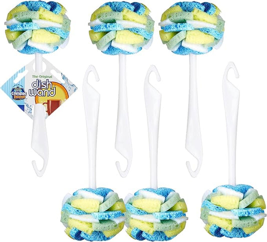 Compac Home Dish SpongeWand Plus Tri Surface Scrubbing Sponge - Image 2