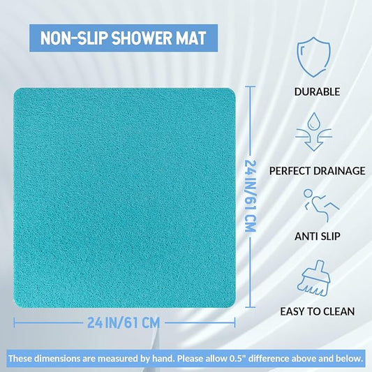 Non-Slip Bathtub Mat, Anti Slip Shower Mat, Fast Drying Bathtub Mats, Foot - Image 2