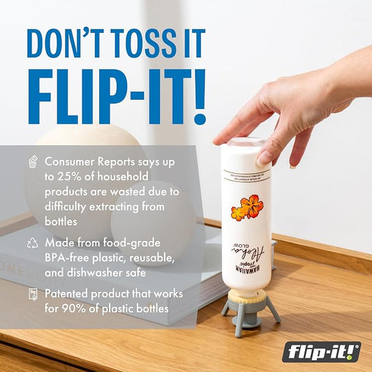 Flip-It! 2-Pack Premium Bottle Emptying Kit – No more wasted product - Image 2
