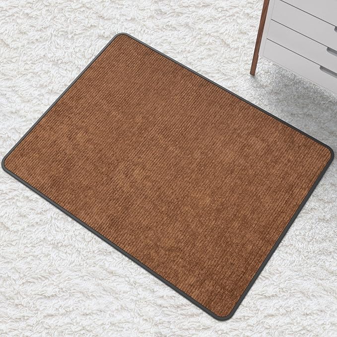 Heavy Duty Office Chair Mat for Carpet and Hardwood Floor Bohemian Desk Chair - Image 7