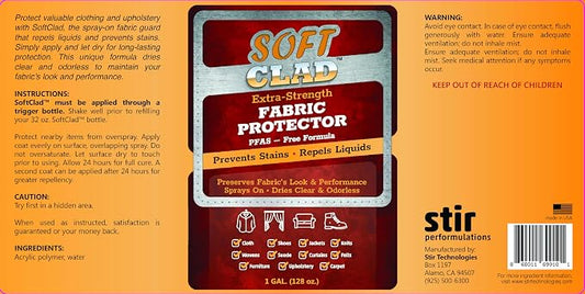 Extra Strength Fabric Protector Spray Prevents Stains and Repels Liquids. - Image 2