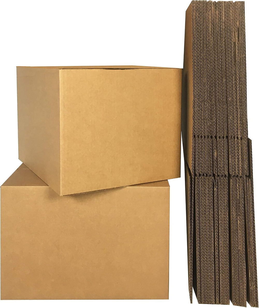 uBoxes Moving Boxes Bundle of 18"x14"x12" (Medium Boxes - Pack...