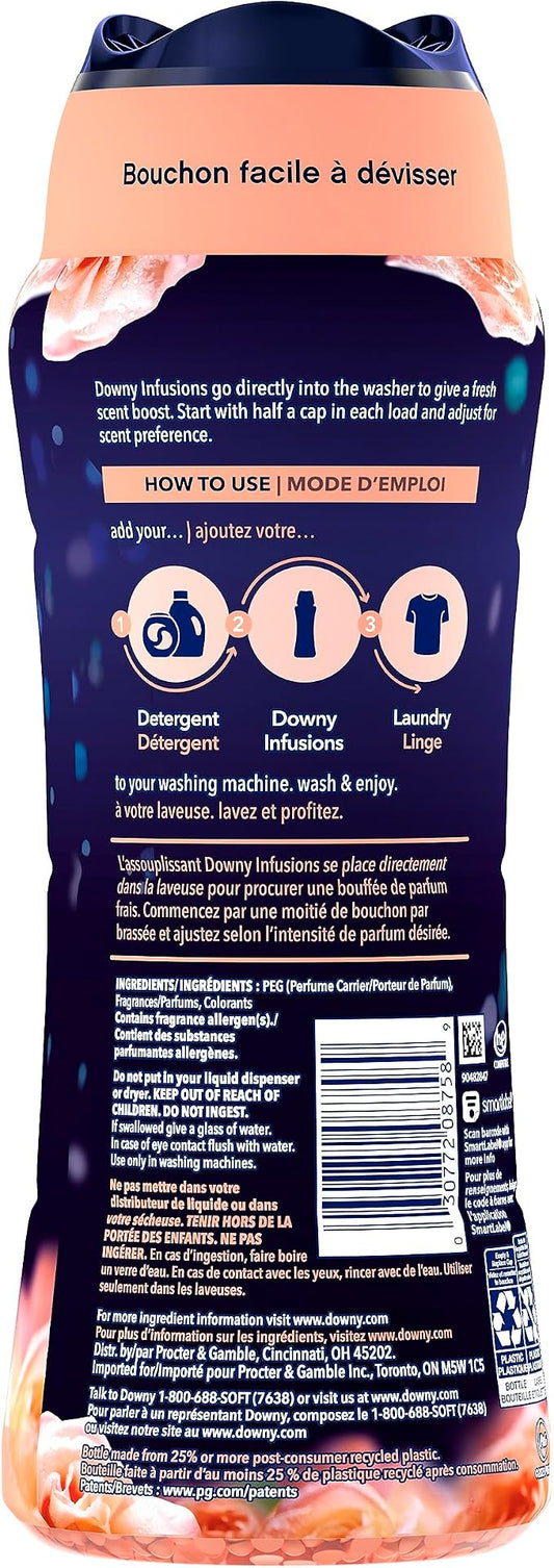 Downy Infusions In-Wash Laundry Scent Booster Beads, Sparkling Amber and Rose - Image 2