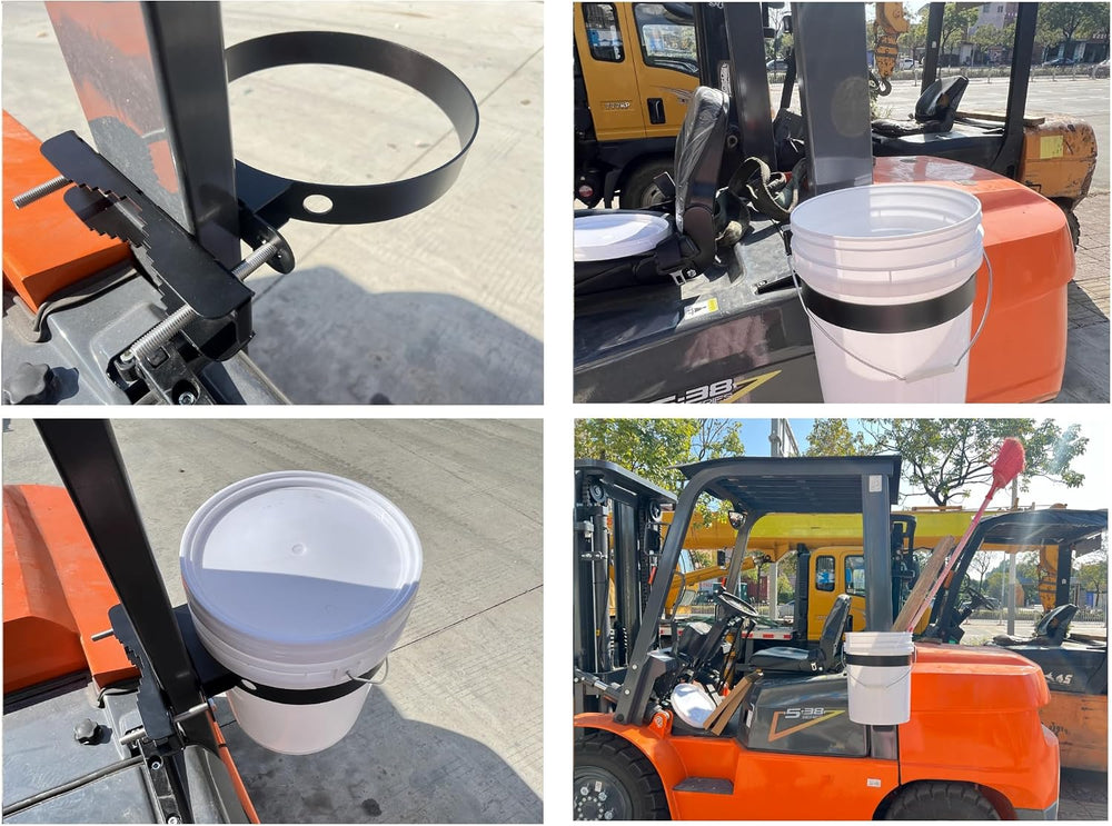 5-Gallon Bucket Holder, Can be Installed on ROPS Holder (Excluding Buckets), ...