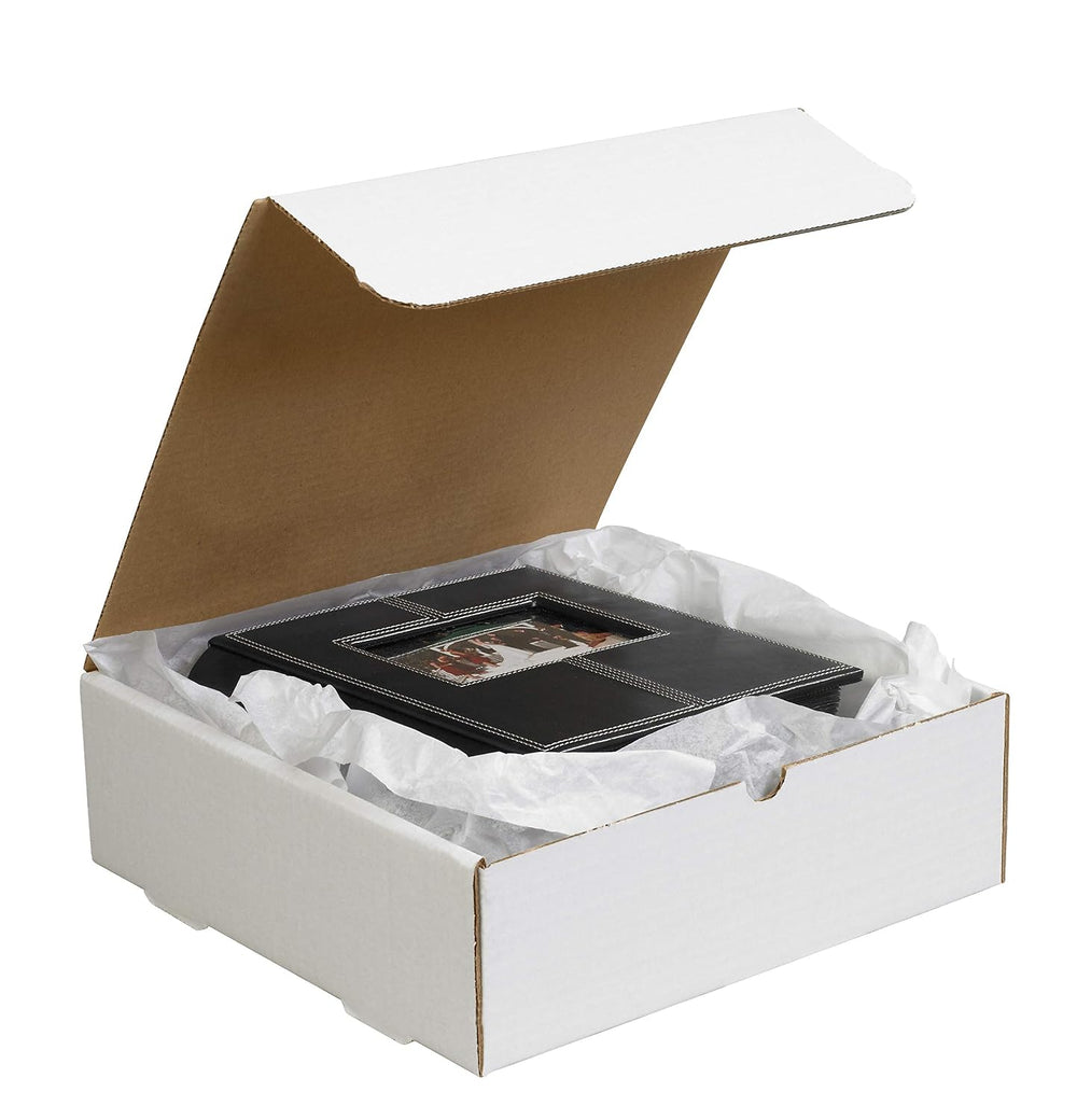 BOX USA BM10104 10"L x 10"W x 4"H, White (Pack of 50)