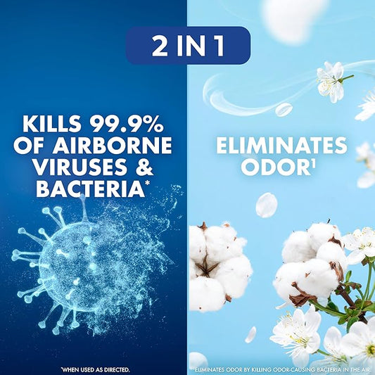 Lysol Air Sanitizer Spray with Odor Eliminator - Image 2