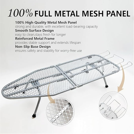Metal Foldable Tabletop Ironing Board - Image 2