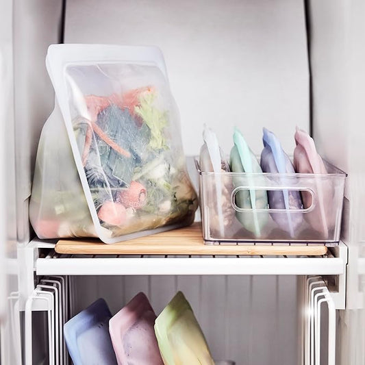 Stasher Premium Silicone Reusable Food Storage Stand-Up Bag Mega, Sous Vide - Image 2