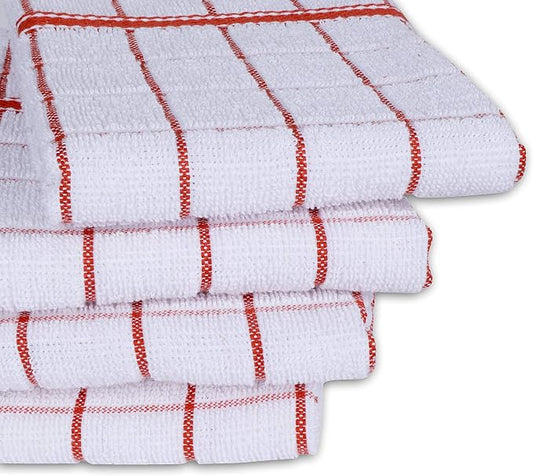 AMOUR INFINI Terry Cotton Kitchen Towels 4-Pack - Image 2