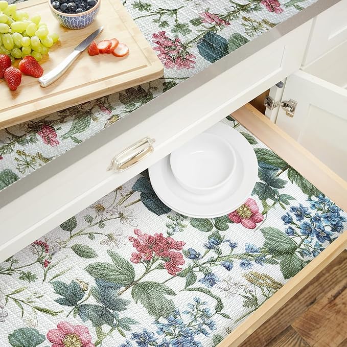 Shelf Liner for Kitchen Cabinets Non Adhesive Drawer Liner, Cabinet Liner for - Image 8