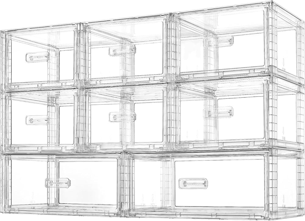 Vtopmart 8 Pack Large & Medium Stackable Storage Drawers Set