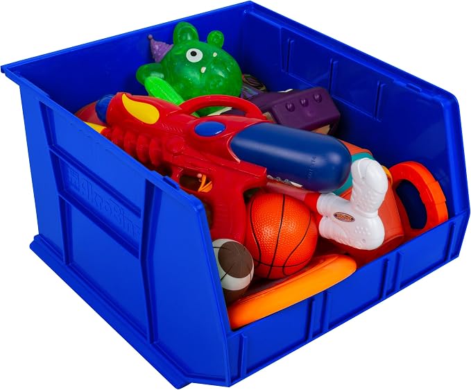 Akro-Mils 30270 AkroBins Plastic Storage Bins, Space-Saving Stackable Bins