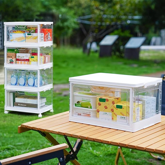 Collapsible Plastic Storage Bins - Image 9