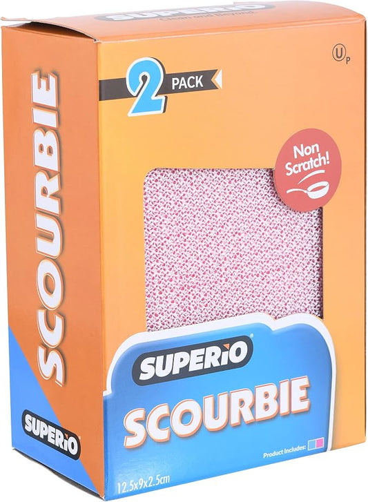Superio Nylon Cleaning Pad, Dish Scrubbers, Copper cookware, Dishes and - Image 2