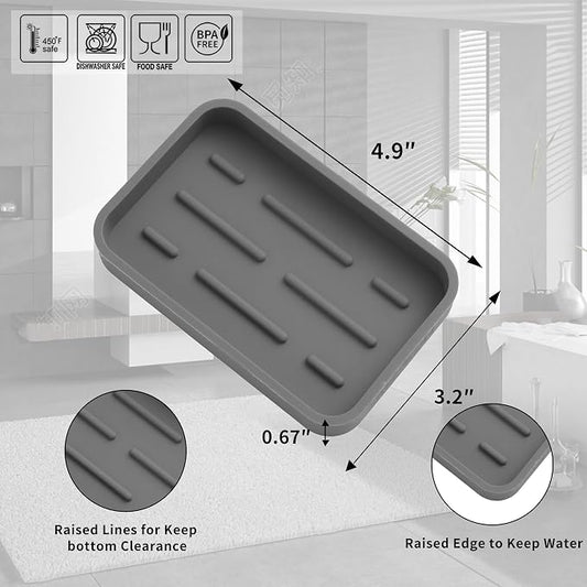 Silicone Kitchen Sink Organizer Tray - Image 2