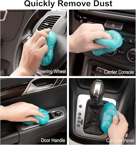 TICARVE 2Pack Cleaning Gel Car Putty Car Detail Putty Auto Detail Gel Detail - Image 2