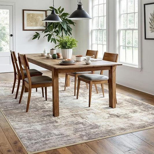 IOHOUZE Abstract Area Rugs 6x9 Ft Washable Rugs - Image 2