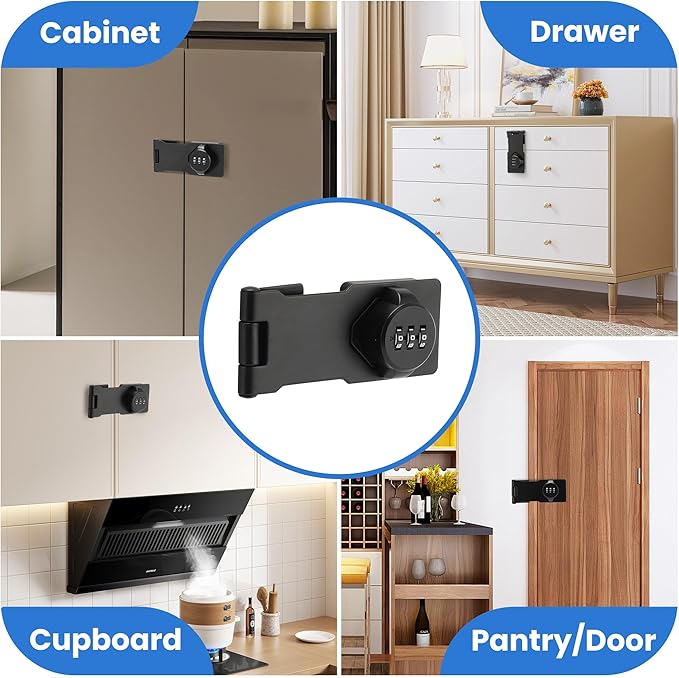 Keyless Cabinet Lock with Combination Code - Image 8