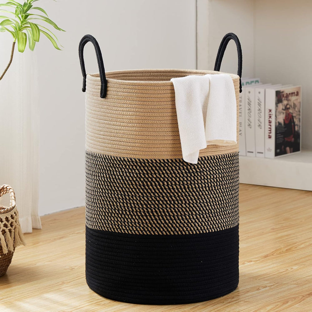 Fiona's magic 100L Extra Large Laundry Hamper Basket, 26.4Gal Tall Woven