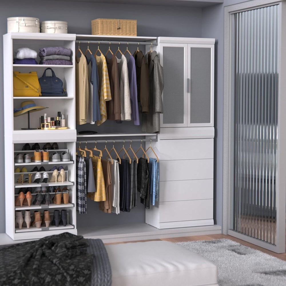 ClosetMaid Mosaics 4 Drawer Closet Organizer, Customizable Storage System, 40...
