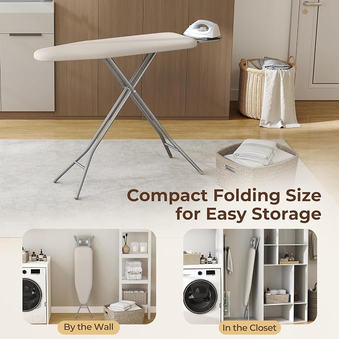Yaheetech Foldable Ironing Board, Heavy Duty Iron Board - Image 9