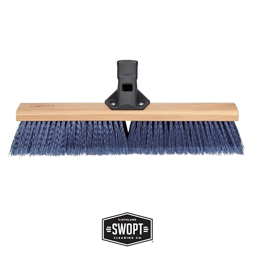 SWOPT 18” Premium Multi-Surface Push Broom Cleaning Head — Indoor and Outdoor - Image 2