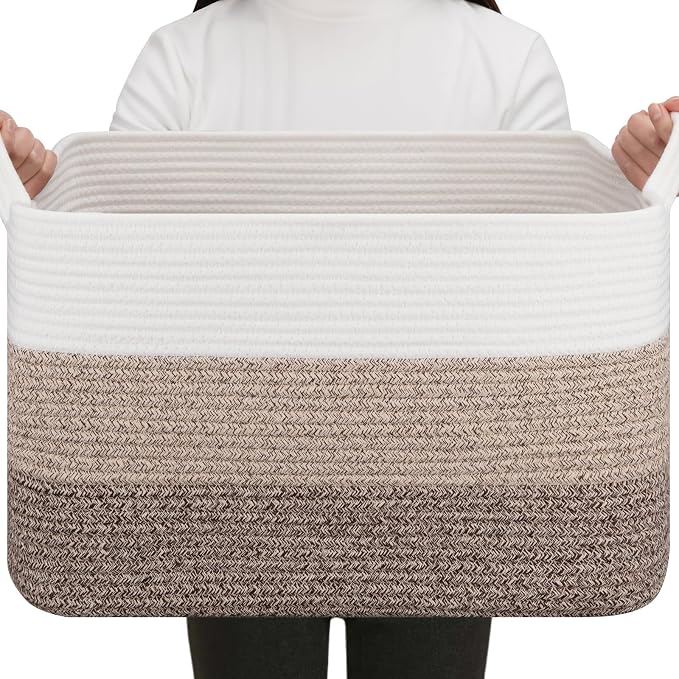 OIAHOMY Rectangle Woven Storage Basket - Image 7