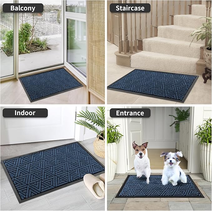 Yimobra Outdoor Mats for Front Door 29.5x17, All-Weather Waterproof Non-Slip - Image 9