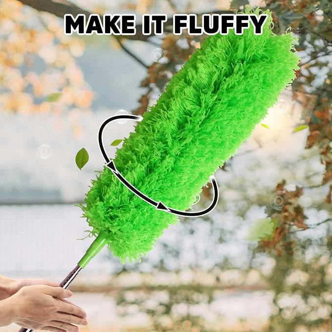 Ceiling Fan Cleaner Duster, Bafezoze Extendable Long Duster - Image 7
