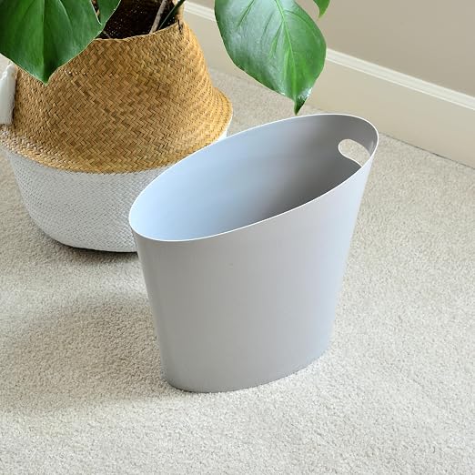 Youngever 2 Gallon Slim Trash Can, Plastic Garbage Container Bin, Small Trash - Image 4